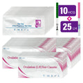 25 Ovulation and 10 Pregnancy Strips Combo Kit, Over 99% Accurate Fertility Test, LH and HCG Predictor Kit, with 25 Urine Cups