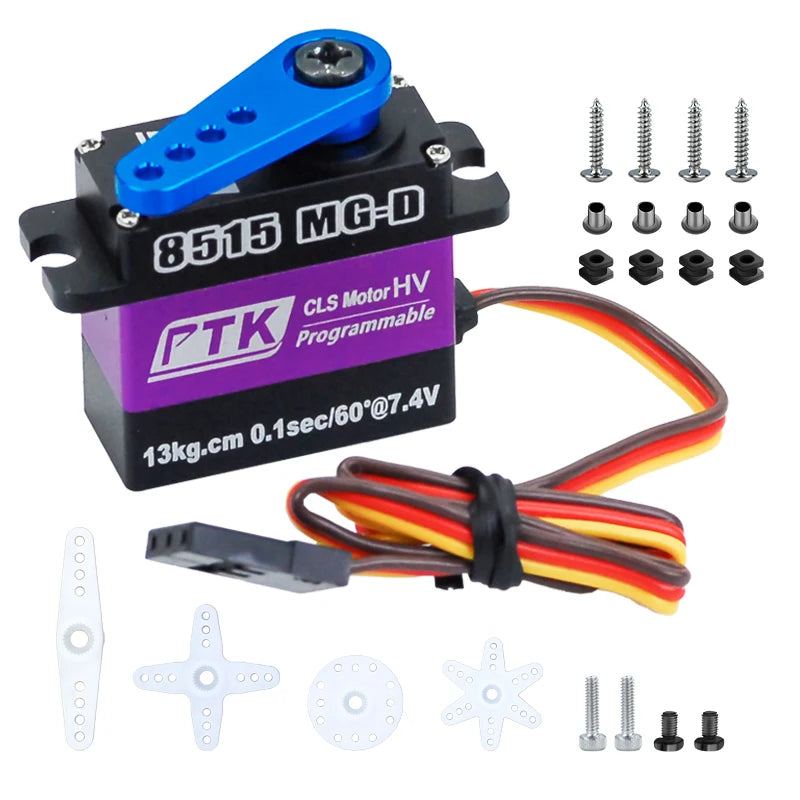 PTK 8515 MG-D micro servo 17g digital HV servo All metal RC model aircraft Fixed wing helicopter drone servo