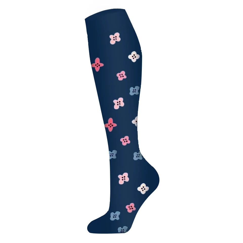 Men Women Compression Sock for Leggings Breathable Running Pressure Soccer Adult Edition Network Pressure Nurse Socks