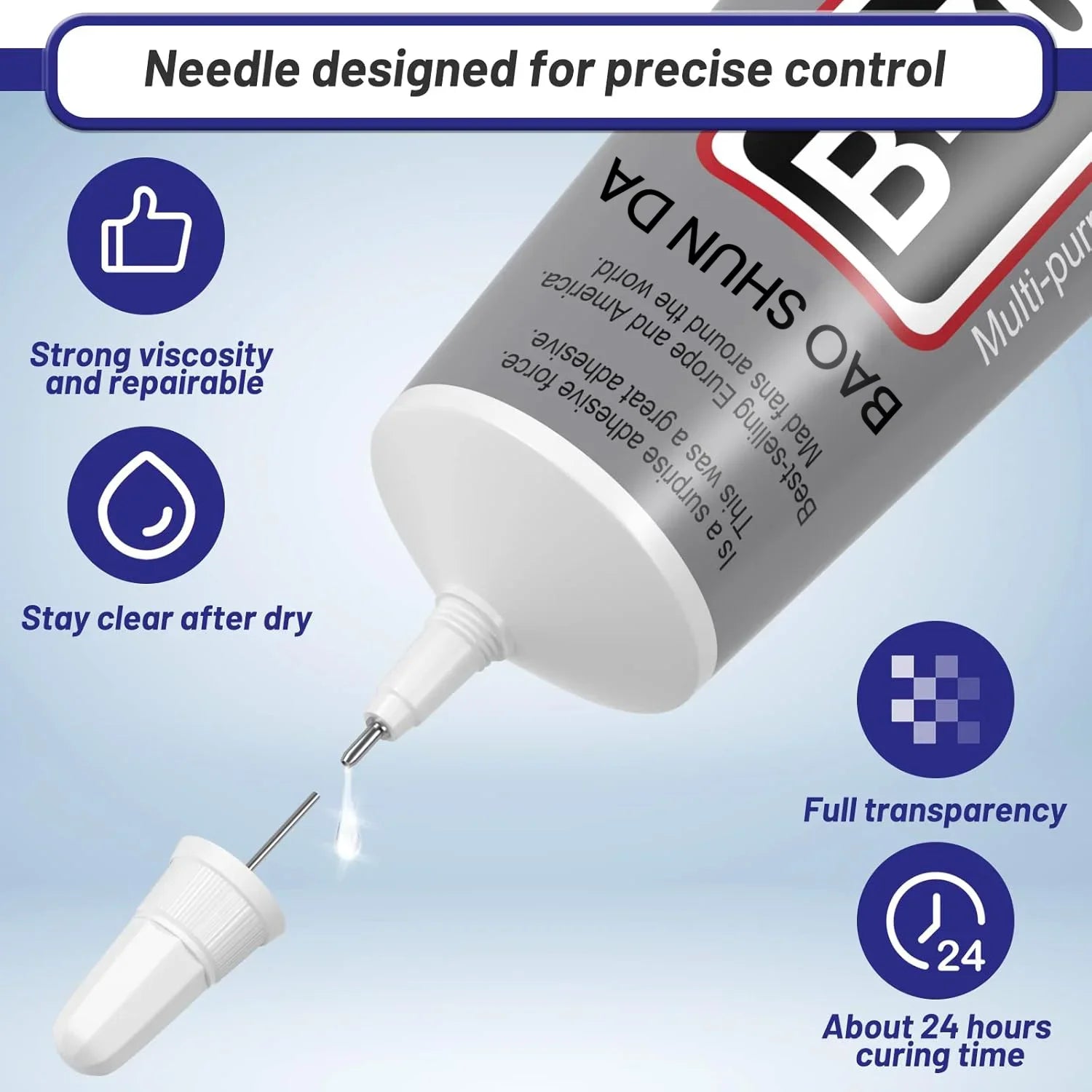 B7000+T7000 Adhesive Repair Kit For Mobile Phones, Jewellery, Displays, Back Covers & Waterproofing