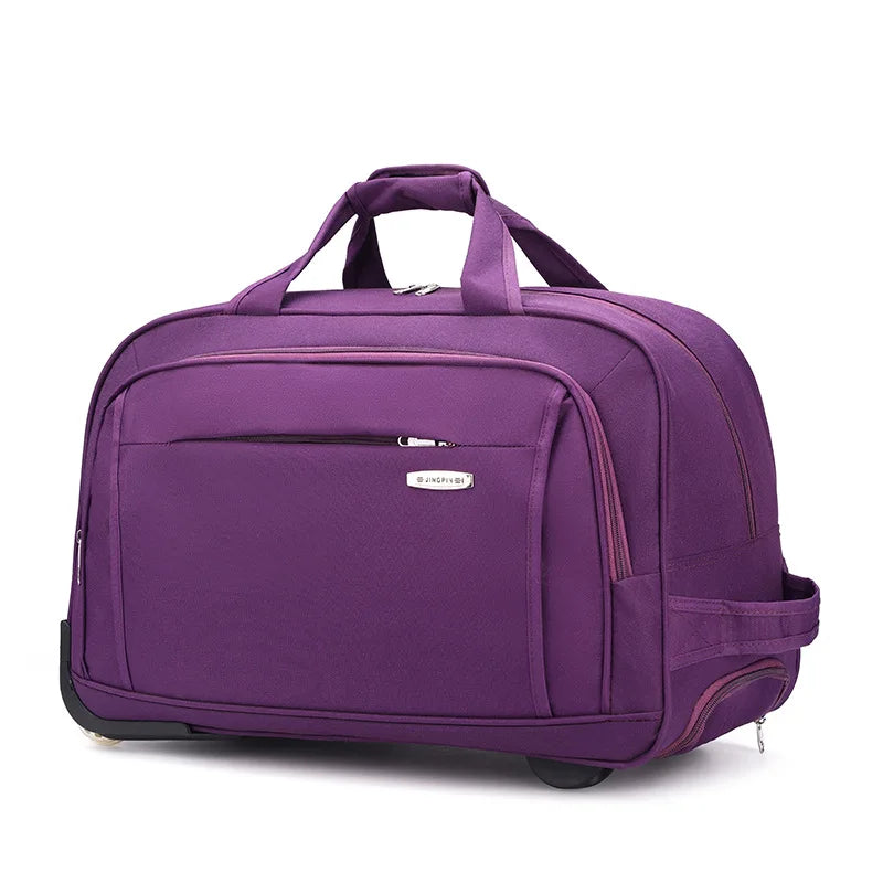 Travel Luggage Bags Oxford Waterproof Rolling Luggage Suitcase Large capacity Travel Bag With Wheels valises Hand luggage