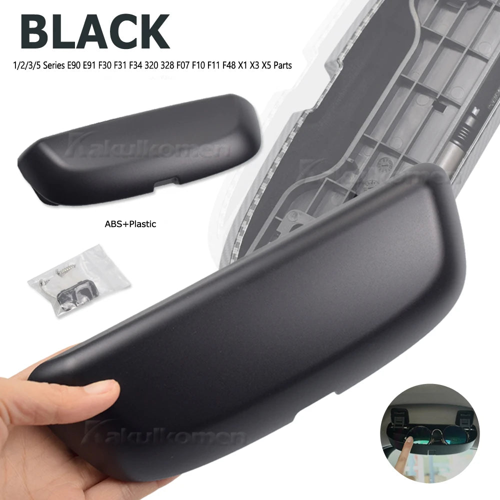 Car Sunglasses Holder Sun Glasses Box Eyeglasses Case for 2013-2022 for BMW E90 E91 F30 F31 F34 320 328 F07 F10 F11 F48 X1 X3 X5