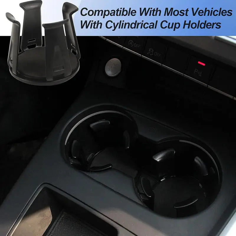 Multifunction Car Beverage Cup Bottle Holder Adhesive Cup Storage Rack Holder Car Drink Rack Auto Interior Accessories Black