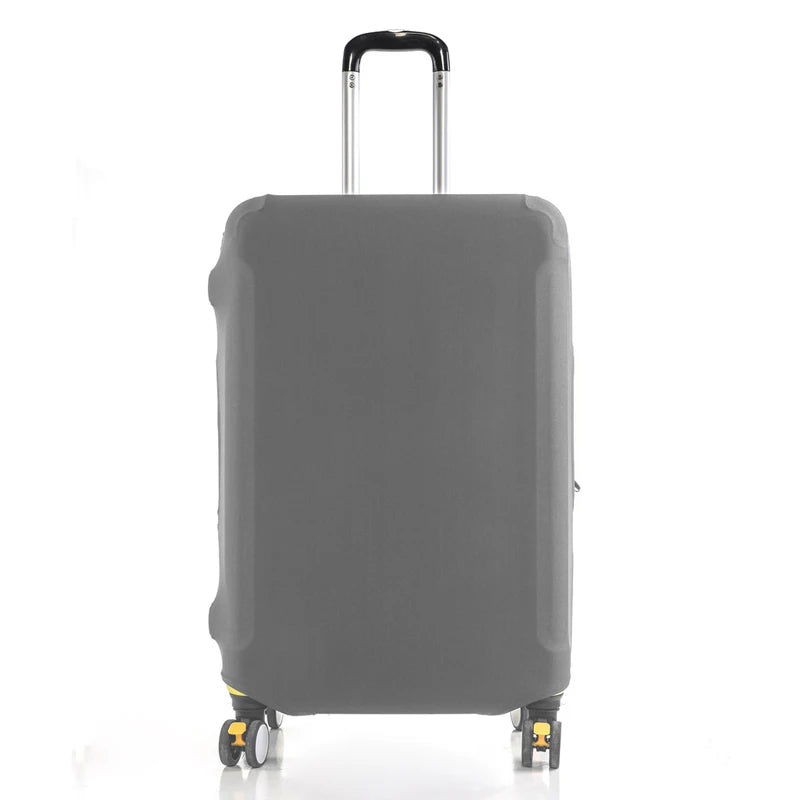 Fashion Travel Suitcase Protective Cover Luggage Protective Cover Solid Color Suitable for 18-32 Inch Suitcases.-zmt