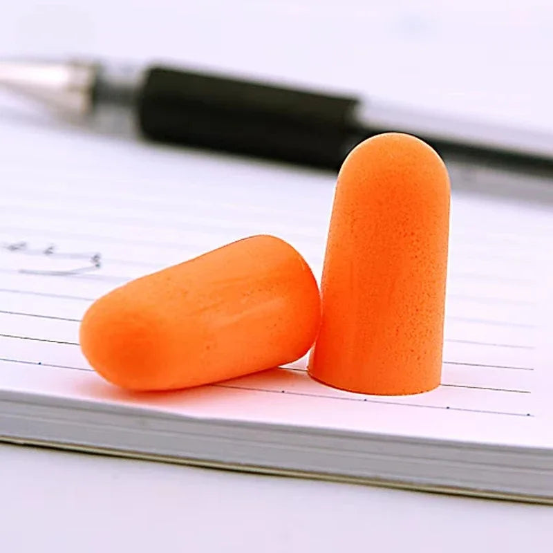 50/20/10 Pairs Anti Noise Earplugs Work Study Sleep Travel Aircraft Noise Reduction Soft Foam Earplugs Separately Packaged