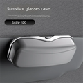 Multifunctional Car Sun Visor Glasses Holder, Portable Eyeglass Storage Box