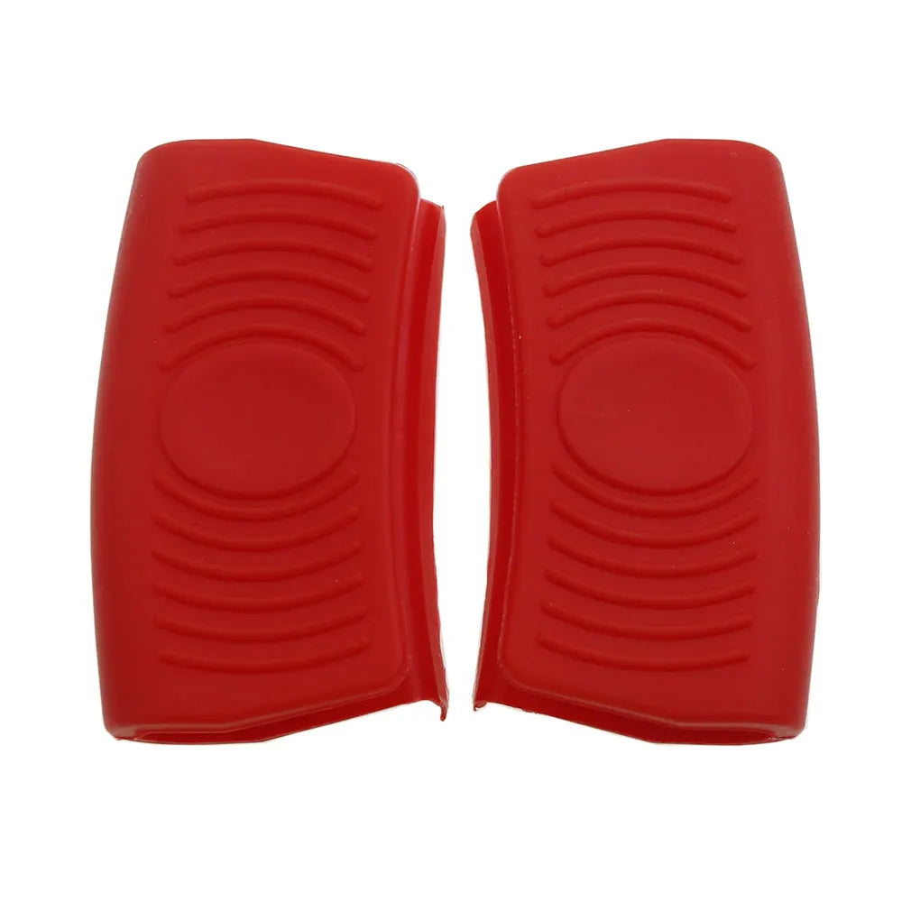 JCD 1Pair Silicone Insulated Pot Ear Clips Grip Silicone Pot Holder Sleeve Pot Glove Pan Handle Cover Grip Kitchen Tools