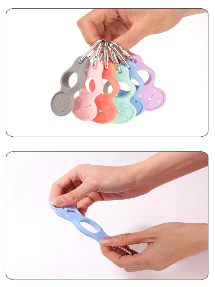 Portable Water Bottle Holder Clip Travel Drink Bottle Hook Outdoor Hiking Carabiner Hands-Free Mineral Water Carrier
