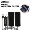 KEBIDUMEI 5V2A Motorcycle Heating Handlebar Covers USB Heated Handgrip for Winter Riding Handlebar Muffs Motorcycle Accessories
