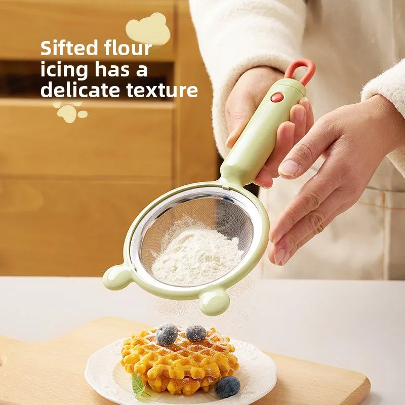 Kitchen Multi-functional Flour Sifter Strainer Soybean Milk Filter Net Household Ultra-Fine Debris Separator