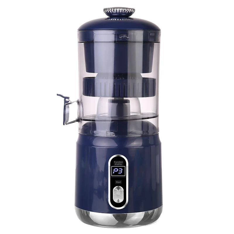 Electric Orange Juicer Portable Citrus Fruit Juice Extractor Pulp Separation Squeezer Machine USB Charge 600ml Smoothie Blender