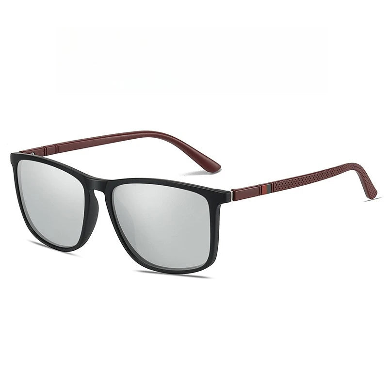Unisex Polarized Sunglasses TR90 Frame UV400 Outdoor Driving Cycling Fishing Sport Mirror Lens Sun Glasses