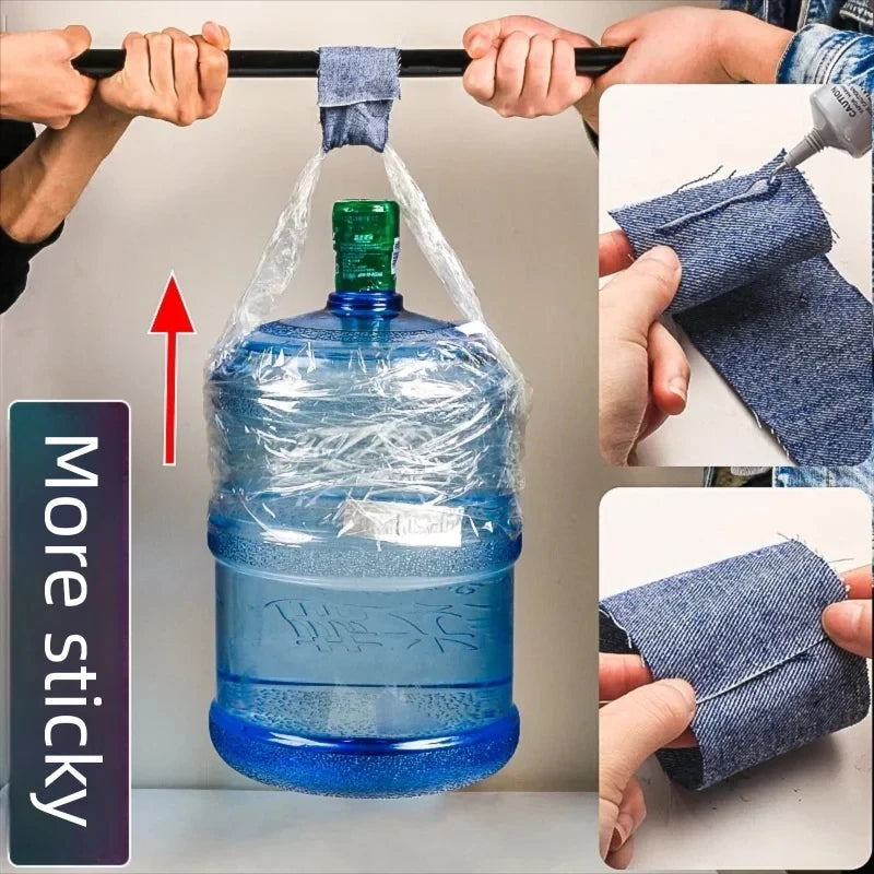 75/155g Universal Fabric Soft Glue Adhesive for Clothing Repair, Rhinestone, Leather & DIY Craft Use
