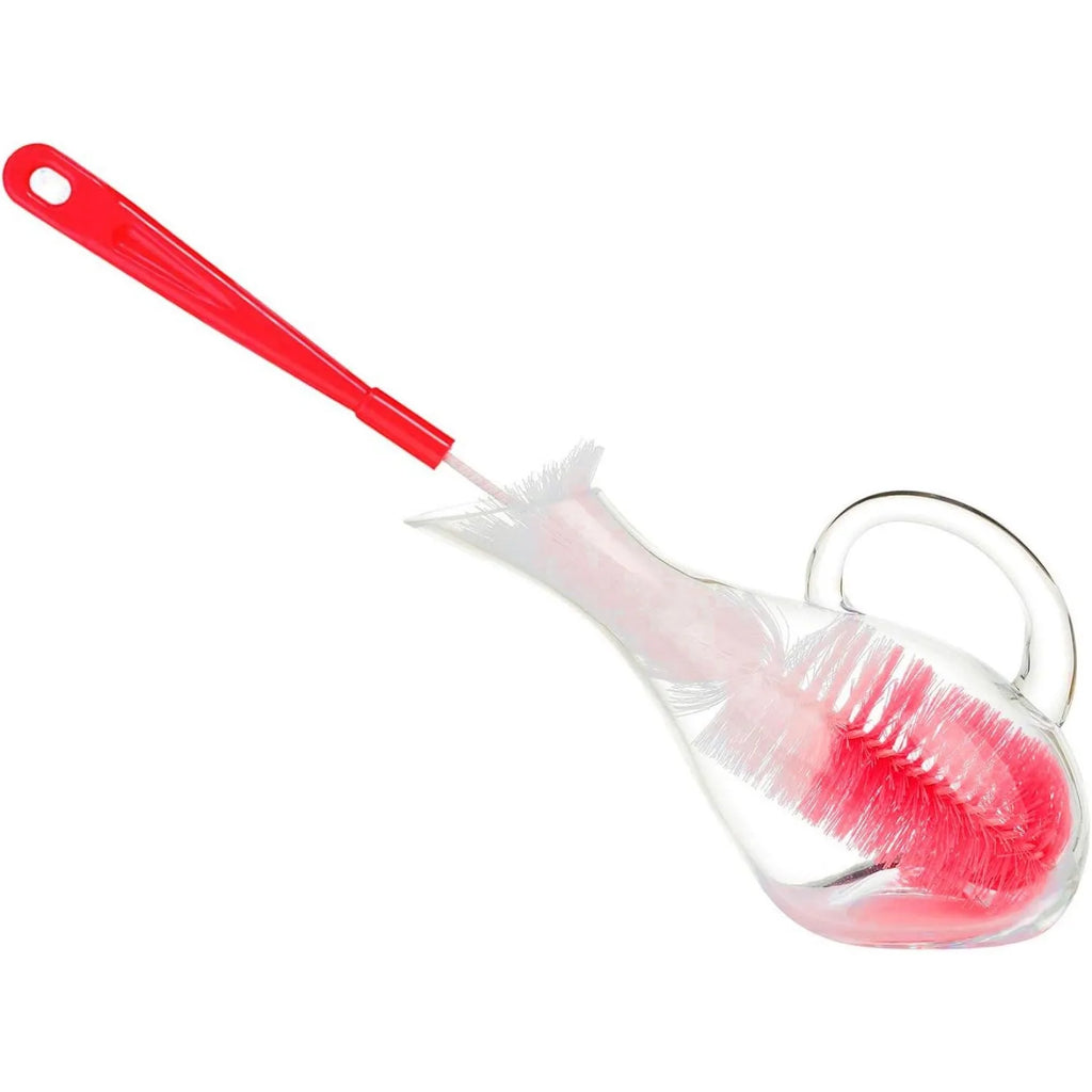 16” Long Bottle Brush Cleaner for Washing Wine/Beer/Sport Well/Thermos/Glass and Long Narrow Neck Sport Bottles