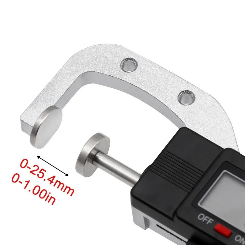 Portable Digital Pearl Diameter Gauge Horizontal Electronic Thickness Meter 25mm 0.01mm Round Bead Jewelry Measuring Caliper
