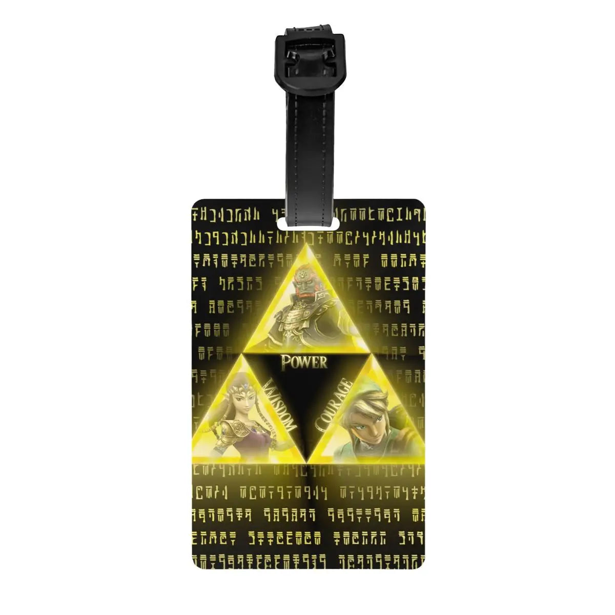 Custom The Legend Of Zeldas Luggage Tag Privacy Protection Anime Game Baggage Tags Travel Bag Labels Suitcase