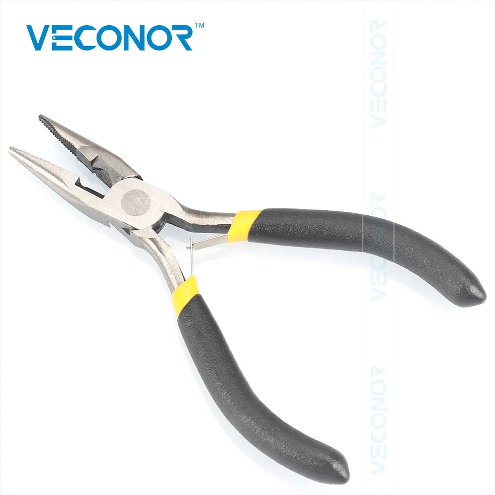 11pcs Jewelers Pliers Set Wire Wrapping Hobby 5" Mini Pliers Multi Types Carbon Steel Multifunctional Hand Tools