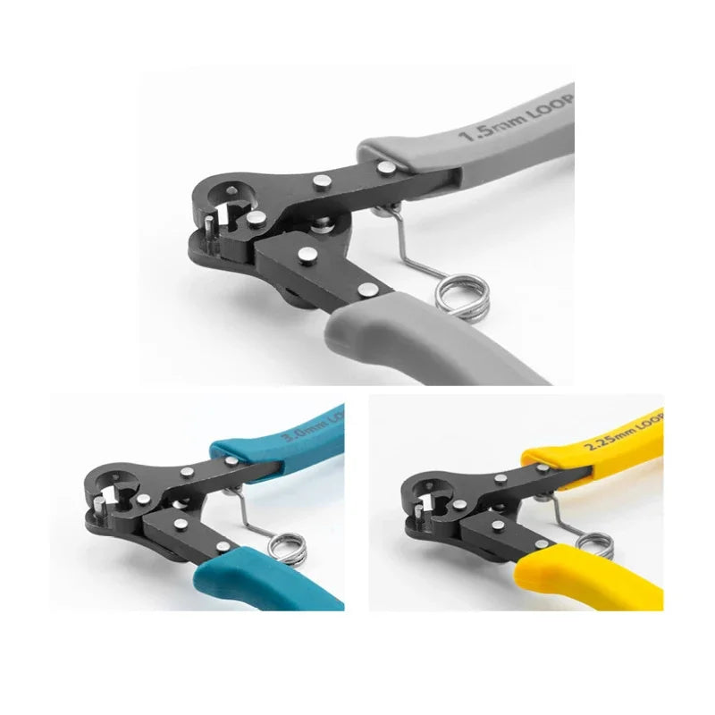 1.5/2.25/3mm Repair Jewelry Making Tool Repair Wire Rolling Pliers Craft Jewelry Making Round Nose Pliers For Wire Ring Wrapping