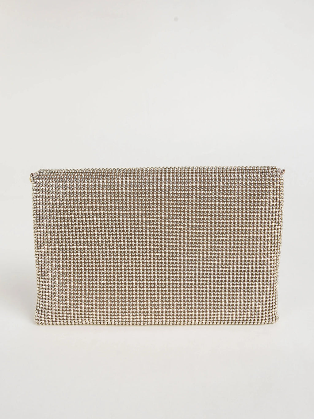 Clutch Chain Mesh Purse Evening Bag for Women, Elegant Chain Mail Evening Envelope Handbag With Detachable Chain Elegant