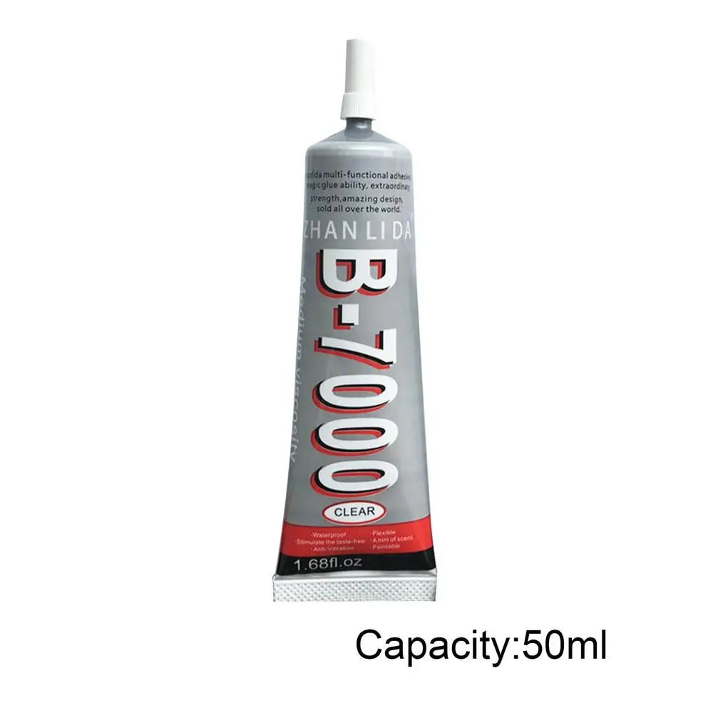 1PC B7000 Liquid Glue Clear Contact Phone Repair Adhesive Multipurpose Diy Glue With Precision Applicator Tip 15/25/50/110ML