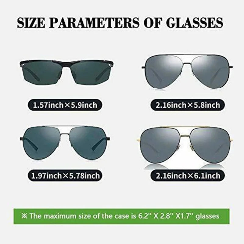 Universal Car Glasses Box Portable Sunglasses Holder Multifunction Driving Eyeglass Holder Sun Visor Lenses Case Car Accessories