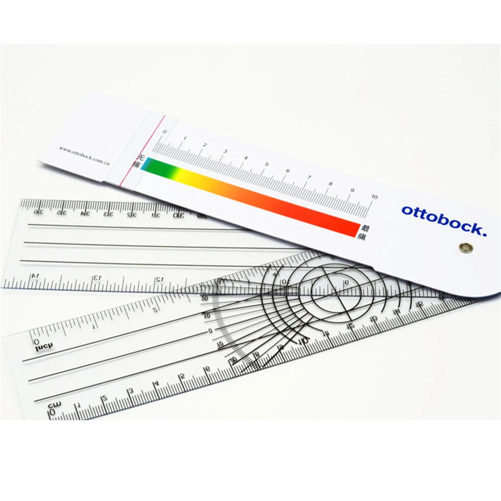 Orthopedics Department Rule Joint Angle Ruler Pain Scale VAS for Doctor and Students Use