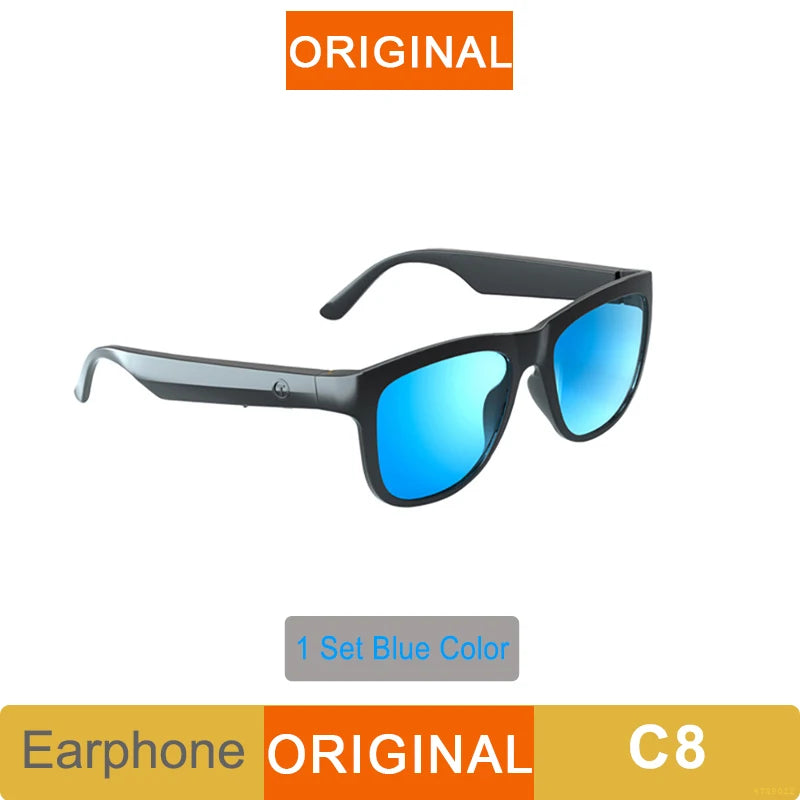 Original OVO-1 Smart Glasses Headphone Wireless Bluetooth Sunglasses Outdoor Sport Earphone HD Mic Calling Headset Long Standby