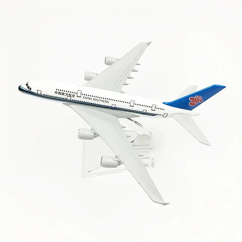 1/400 Scale Plane Model A380 Airways Series Alloy Aircraft Diecast 16cm A380 Airplane Models Children Toys Souvenir Decoration