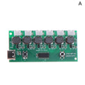 1Set Humidifier Module DIY Kit Nebulizing Control Board Ultrasonic Nebulizer Mist Driver Circuit Board Type-C Interface 6 Nozzle