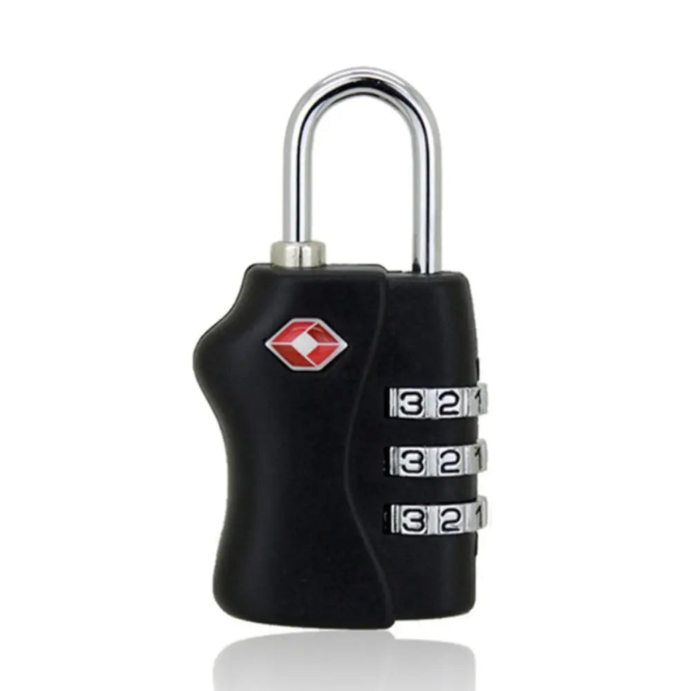 Small Padlock TSA Customs Lock Cable Luggage Lock Anti-Theft Combination Lock High Security Waterproof Steel Cable Padlock