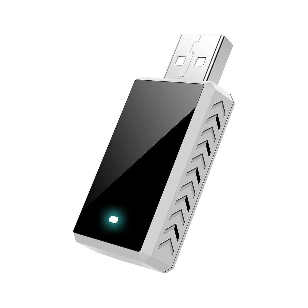 2025 New Chip Mini Adapter 2In1 Wireless Carplay/Android Auto 5G WIFI for 99% OEM Car with USB Port Plug & Play Stable Connect