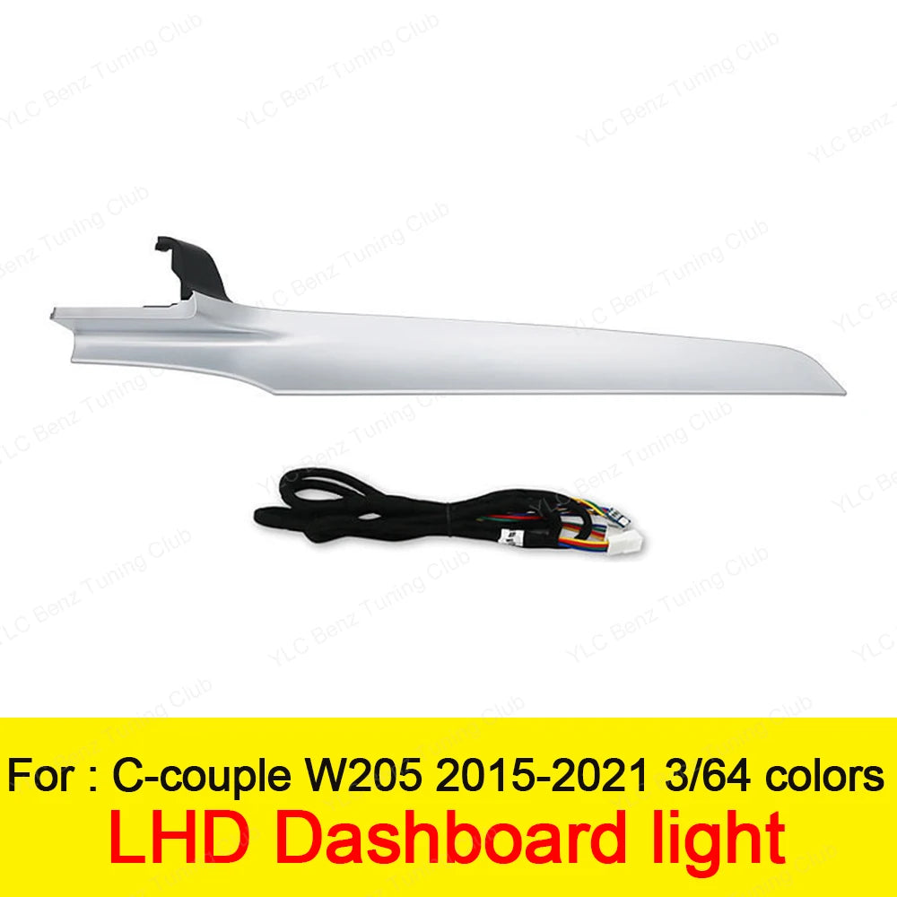 Ambient Light 3/64 Colors For Mercedes-Benz C-Coupe W205  Car Accessories Interiors LED Vents Speaker Decorative Light Retrofit