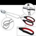 BBQ Tools Barbecue Scissor Pliers Tongs Grilled Food Tong Long Handle Bread Roast Clip Charcoal Pliers Kitchen Accessories