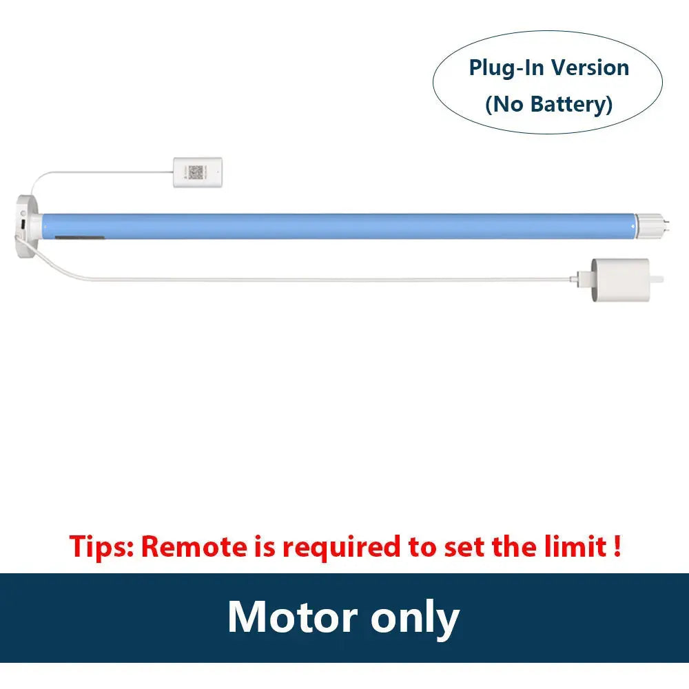 Matter Over WiFi Electric Curtain Engine for 25mm 28mm Tube Smart Roller Blinds Motor Homekit Smartthings Alexa Google Home HA