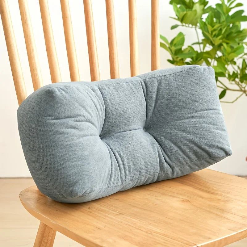 Thickened Lumbar Support Pillow Space Themed Chenille Polyester Filling Multi-Functional Office Chair Home Decor Back Cushion