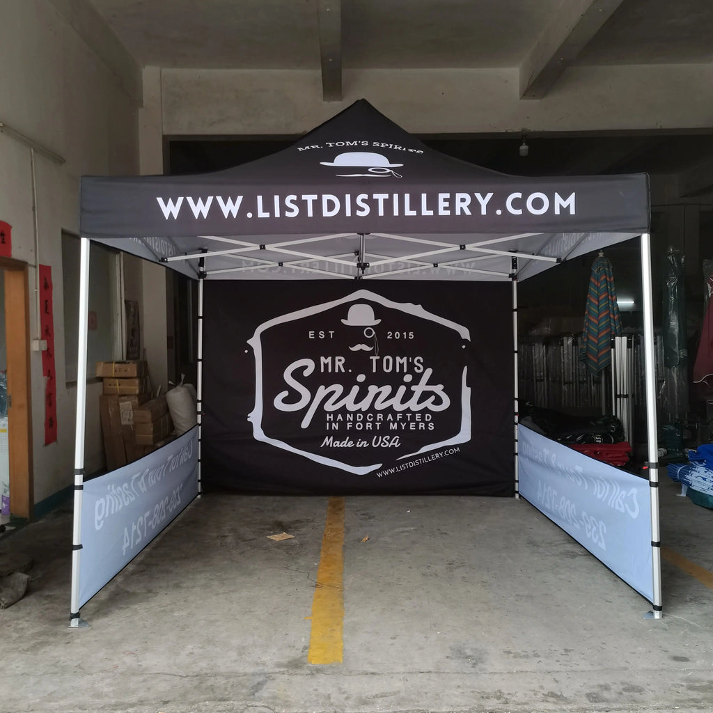 Exhibition Event Marquee Gazebos Custom Printed  Canopy Custom Tent Pop Up Foldable Tent Banner Table Flag