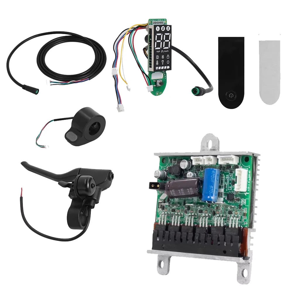 For Xiaomi MI 3 Lite Electric Scooter Motherboard Controller Dshboard/ Brake Lever/Throttle/Data Cable Replacement Accessories