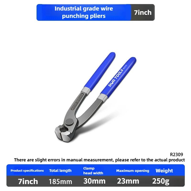 Tower Pincers Non-slip Grips Pliers Flat Mouth Cattle Horse Hoof Nippers Snips Puller Hand Tools Pulling Nails Cutting Wires