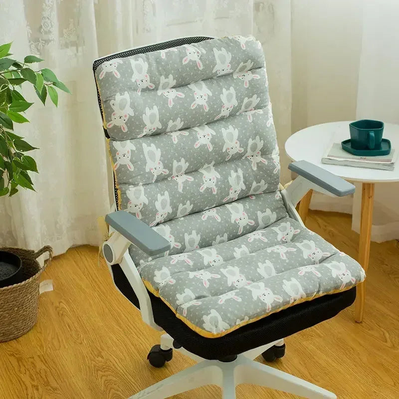 Thicken Soft Back Waist Pillow Student Stool Thickened Fart Cushion Home Garden Patio Lounger Hynde til siamesisk stol 샴 체어 쿠션
