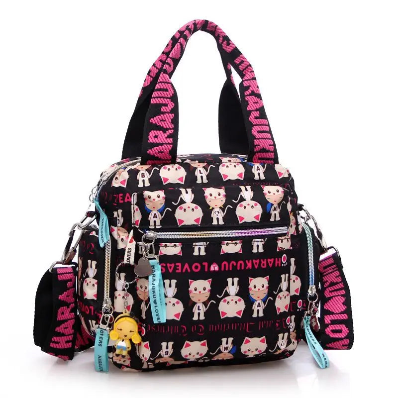 New Harajuku Doll Casual Women's Bag Cute Fashion Girls Crossbody Bag Handbag Shoulder Bag good-looking Mummy Handbags
