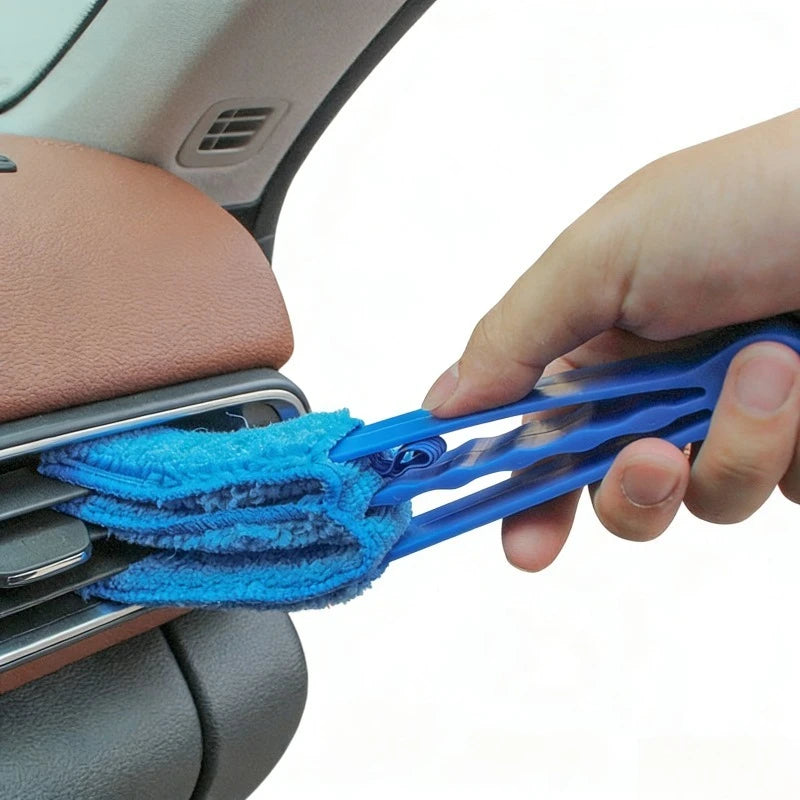 Household Cleaning Brush Dust Removal Dusters Cleaning Tools Removable Machine Washable Microfiber For Windows Curtains Blinds