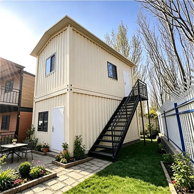 Music Room Upstairs – 2-Story Portable Folding Prefab Tiny Home – 20ft 40ft Expandable Container House for Melody Life
