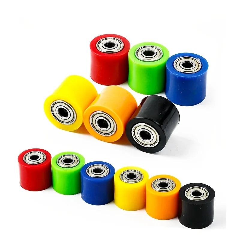 8mm/10mm Drive Chain Roller Pulley Wheel Slider Tensioner Wheel Guide For Most Of Dirt Pit Bikes Enduro Motocross