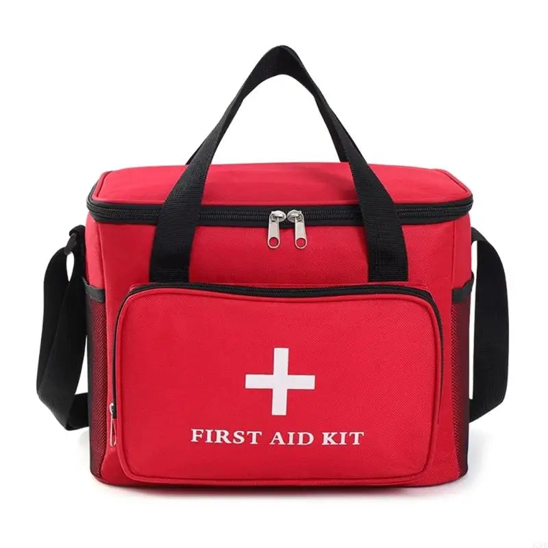 Large Capacity First Aid Storage Bag With Waterproof Anti Fall Design For Home Travel Hiking Camping Safety Protections