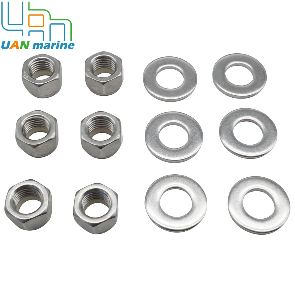859116Q01 Outdrive Mounting Install Hardware Nut Washer Kit for MerCruiser Alpha 1 Gen 2 and Bravo Drives 11-859116Q01