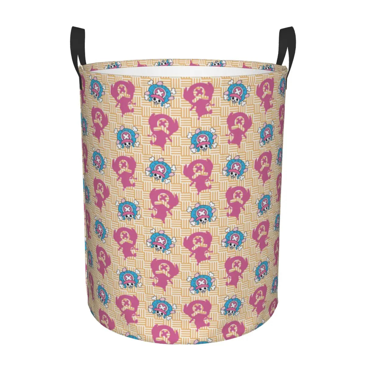 One Piece Tony Tony Chopper Laundry Basket Collapsible Anime Clothing Hamper Bathroom Organizer Storage Bins