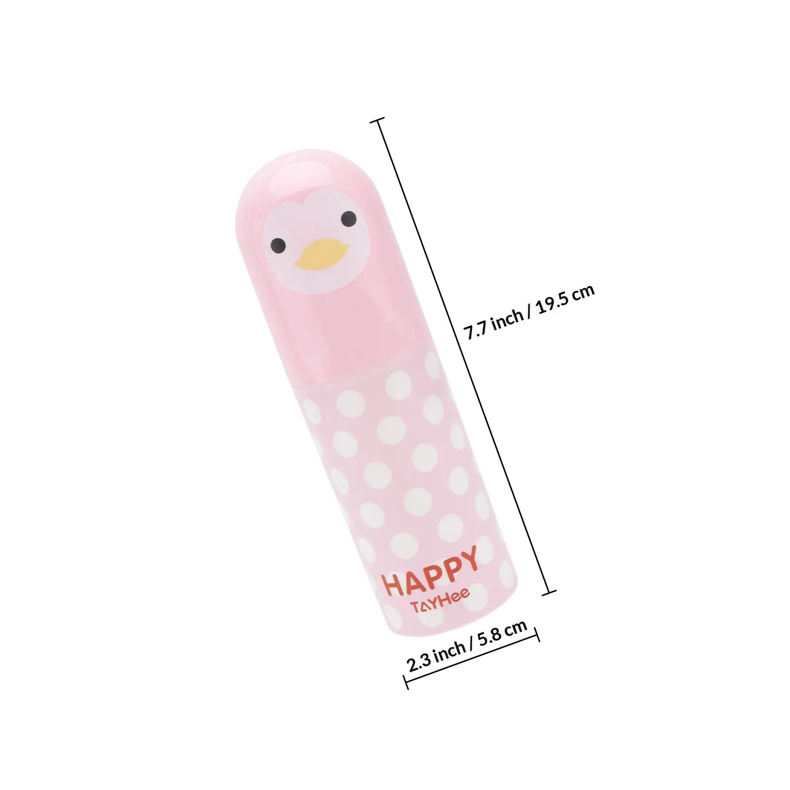 Portable Duck Pattern Toothbrush Toothpaste Holder Case Pink Travel Toothbrush Storage Box Cute Multifunctional Mouthwash Cup