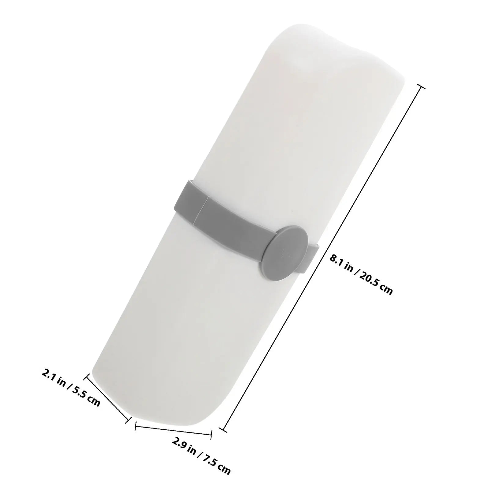 Portable Toothbrush Case Travel Toothbrush Storage Box Toothpaste Holder Compact Wear Resistant Impact Resistant for School