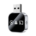 New Upgrade 3 in 1 Wireless Carplay Mirror Link Adapter Instant Wired to Wireless Conversion Plug & Play for Wired Carplay