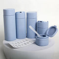 5 Pcs/Set Hydrating Makeup Dispensing Bottles, Portable Lotions, Shampoos, Traveling, Refillable, Squeezed Empty Bottles
